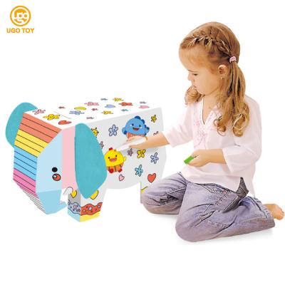 China Preschool Education Diy Elephant Doodle Drawing Toys for sale