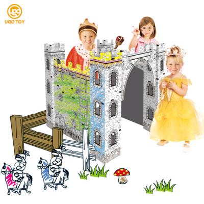 China Early Education Little Castle Diy Doodle Drawing Toys for sale