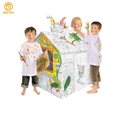 China Stress Release Jungle House Diy Doodle Drawing Toys for sale