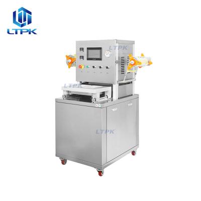 China LT-260Z Food Modified Atmosphere High Quality Sealing Carton Take Away Food Box Making Skin Packing Machine for sale