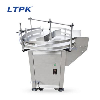 China Work at the beginning and end of a line automatic bottle feeding collecting table, bottle unscrambler sorter for production line for sale