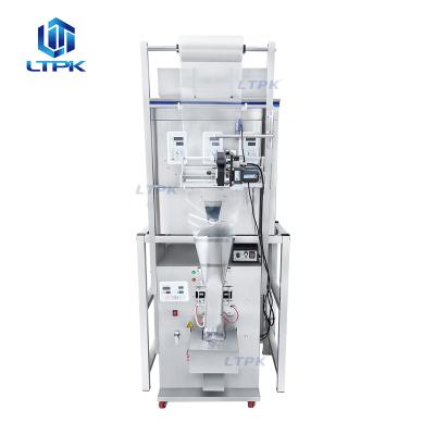 China LT-BPT200B Automatic Food 200g Back Seal Pouch Small Sachet Coffee Beans Filling Packaging Machine for sale