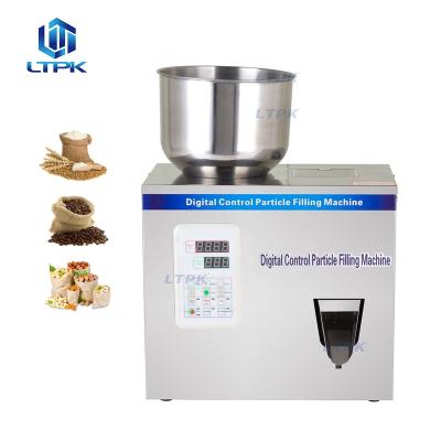 China LT-W100 food particle filling machine coffee quantitative powder machine spice dispensing powder weighing and filling machine bag for sale