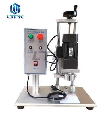 China LT-DDX450 Semi Automatic Electric Food Bottle Screw Capping Machine For Pet Bottle for sale