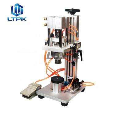 China New Pneumatic Perfume Bottle Model LTX-80 Food Cap Sealing Capping Machine for sale