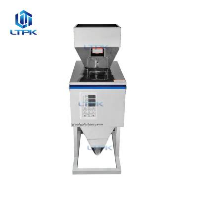 China LTPK LT-W999J Automatic Food Candy Cookie Spice Potato Chip Cereal Coffee Bean Peanut Grain Particle Granule Weighing Filling Machine for sale