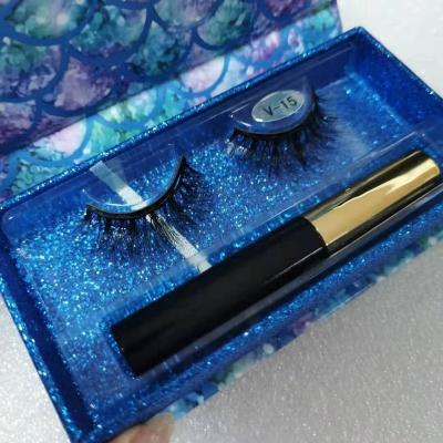 China 2021 newest styles high quality magnetic eyeliner and wholesale magnetic lashes 3d deep eyelashes for sale