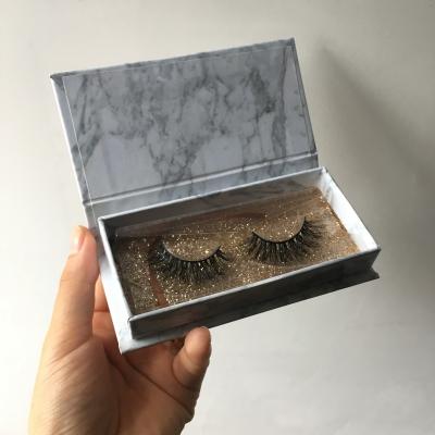 China Wholesale Natural Long Eyelash Packaging Box Lashes Supplies Boxes Customized Own Logo For Mink Lashes for sale