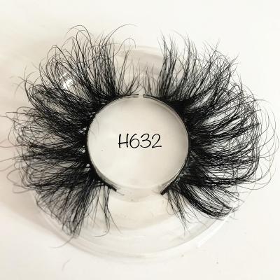 China Dramatic natural 5d soft thick fluffy eyelash 25mm mink eyelash 28mm 30mm 3d lashes whips natural mink eyelashes for sale