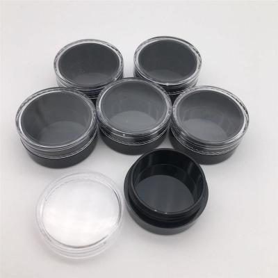 China Empty Plastic Eye Cream 1g 2g 5g 10g 15g 30g 50g PP Small Acrylic Cream Jar 100ml Plastic Cream Jar for sale