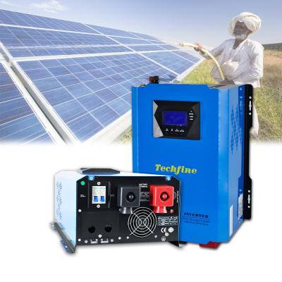 China 220v 5kva 4kw 48v single phase pure sine wave solar inverter for solar system 546*392*260mm for sale