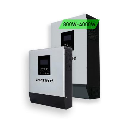 China 2022 new model wifi 24v 48v 3kva 4kva 5kva 4kw low frequency mppt off grid solar hybrid inverter price 565*383*188mm for sale