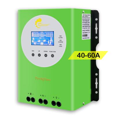 China Techfine 40A 12v 24v 48v MPPT solar charger controller solar panel mppt controller solar charger charge controller for sale