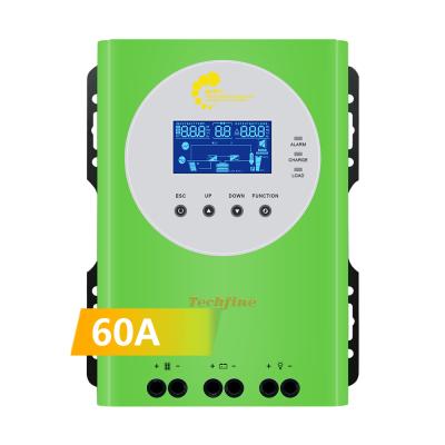 China Solar charger controller Intelligent 60a mppt charge controller with lithium battery charging for sale