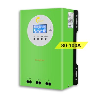 China Charger Controller High Efficiency 80A Mppt Charging Factory Price Solar Charge Controller for sale