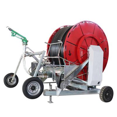 China Remote Monitoring Mobile Irrigation Machine for Sprinkler Hose Reel and Travelling Irrigator for sale