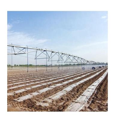 China 2022 Farm Irrigation System Solution Advanced Metal Center Pivot Irrigation Device with Axial Spinning Sprinklers for sale