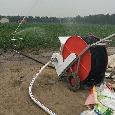 China 86 KG Adjustable Spray Hose Reel Irrigation System Powerful and Versatile Advanced Automatic Watering Solution IoT Truss for sale