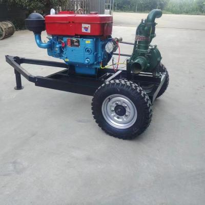 China Self Priming Diesel Engine Sewage Water Pump for Agriculture Irrigation and Remote Monitoring 8 Inch Diameter for sale