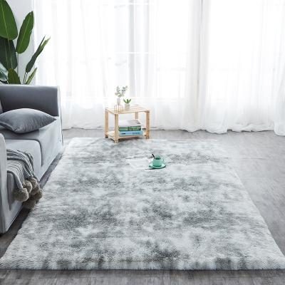 China Luxury Decorative Fade Resist Fluffy Easy Clean Shag Area Rug Non-Slip Decorative Rugs Blankets For Home Or Hotel for sale