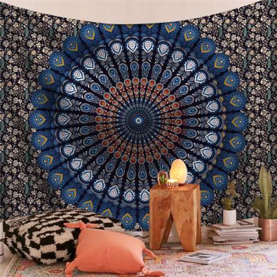 China Extra large plain Bohemian Mandala Wall Tapestry for hippie bedroom aesthetic tapestry for sale