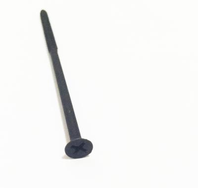 China Factory Outlet 100mm Round Big Black Fine Thick Thread Bugle Head Drywall Screws for sale