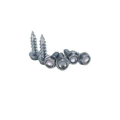 China China Supplier HEX Self Round Drilling Coarse Teeth Tapping Hex Head Screws for sale