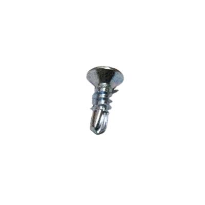 China Low Price Round Drywall Cross Recessed Countersunk Head Shank Drilling Screws for sale