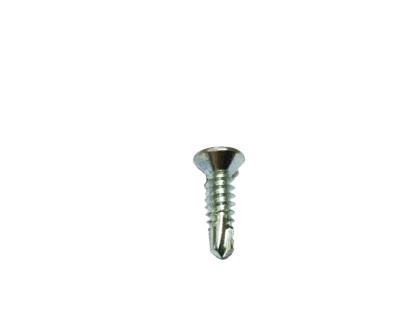 China Chinese Product Steel Cross Round Recessed Slotted Csk Head Countersunk Screws for sale