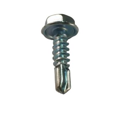 China HEX Competitive Price Construction Stainless Steel Hex Head Self Drilling Screws for sale