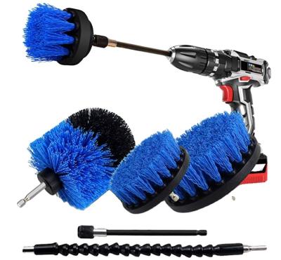 China Viable Factory Direct Amazon 6 Piece Electric Drill Brush, Electric Cleaning and Floor Car Wheel Polishing Brush for sale