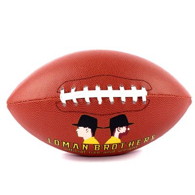 China standard pu rugby ball custom design material or custom size custom pu for sale