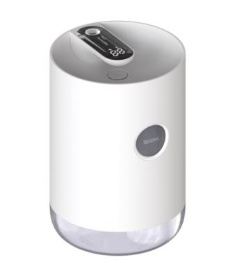 China Foreign Trade Border Wireless Mini Car Humidifier 1L Large Capacity USB Rechargeable Portable Digital Humidifier for sale