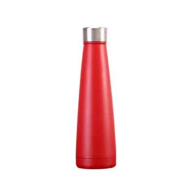 China WITH LID The New Coke Bottle Vacuum Flask Pyramid Second Generation Vacuum Flask Stainless Steel Sports Water Bottle for sale