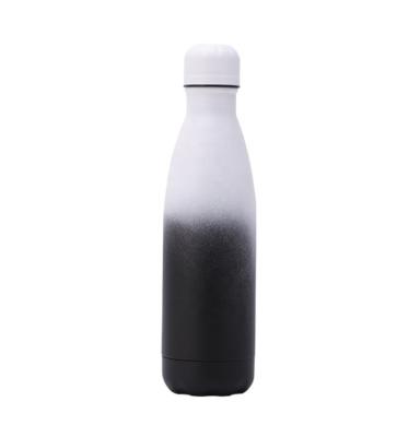 China PORTABLE Plastic Spray Cola Bottle Glitter Powder Insulation Cup Bullet Sports Bottle Stainless Steel Custom Double Gift Water Cup for sale