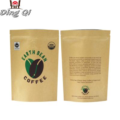 China Coffee Tote Bag Round Coffee Moisture Proof Roasted Packaging Bags for sale