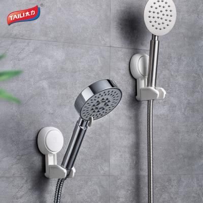 China Sustainable Removable Vacuum Suction Cup Shower Caddy Holder For Bathroom Storage for sale