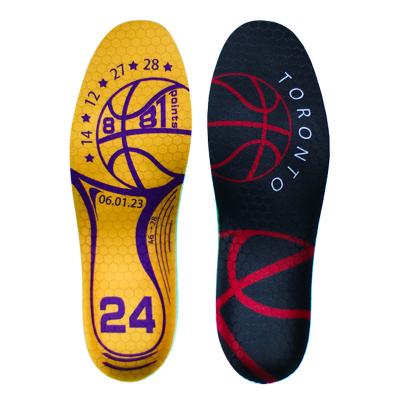 China PU Sports Insoles For Athletes Cushioning Insoles For Game Energy Changing Return And Explosiveness for sale