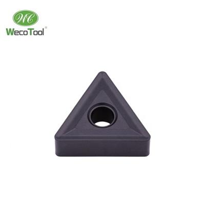 China CNC Lathe Cutting Tool Inserts WECOTOOL TNMG160412 TNMG160408 TNMG160404 CNC Lathe Carbide Inserts Tools Turning Machining Cut Blade for sale