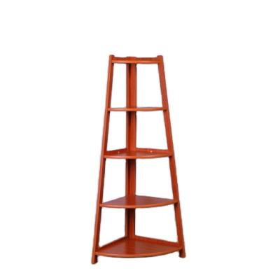 China Expandable Corner Ladder Trapeze Stair Shelf for sale