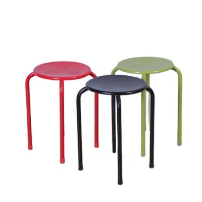 China Modern Round Metal Convertible Chairs Playroom Circle Quadruped Stool For Living Room Stool Chair for sale