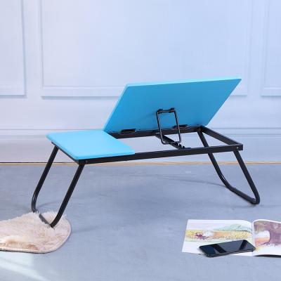 China Wooden Table (Other) Folding Man Bed Metal Lazy Desk Portable Foldable Adjustable Stand Holder for Laptop for sale