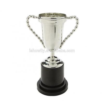 China Western; MOQ=19200 Pieces - as low as $1.15 per piece. High Quality Metallic Trophy Cups , Hot-selling Assembled Trophy Personalized Customized Silver Award Souvenirs Jumbo Trophy for sale