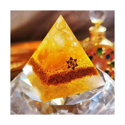 China Advanced India Quality Assurance Orgonite Pyramid Crystals Reiki Pyramid for sale