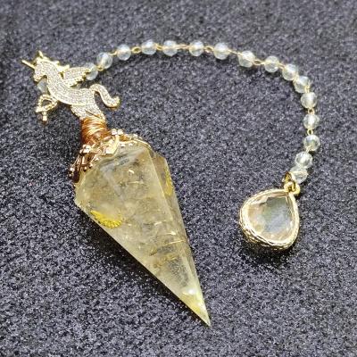 China China Factory Balance Pendulum Crystals Pendulum Crystals Classic Orgone Pendant for sale