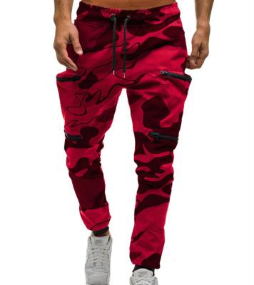 China 2021 New QUICK DRY Men's Multi-pocket Cargo Pants Mens Joggers Cotton Camouflage Pants Hip Hop Pants Sweatpants for sale