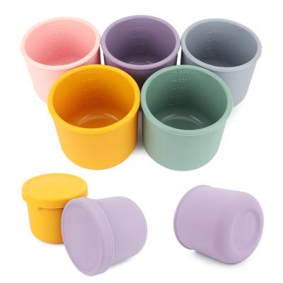 China BPA Free Customize Leakproof Brand Silicone Toddler Water Cup Baby Learning Drinking Cup Baby Water Cup for sale