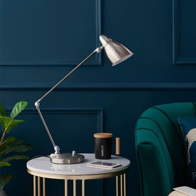 China Modern Nordic Vintage Design Desk Lamp Study Desk Lamp Classic Lighting E27 Metal Table Lamp Modern for sale