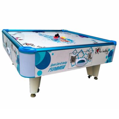 China Blue Air Hockey Table Coin Operated Electronic Indoor Airhockey 4 Player Game Machine for sale