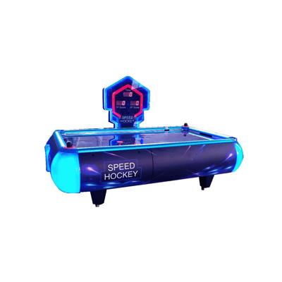 China Indoor Sports Game Machine 2 Players Lottery Air Hockey Match Machine Automatic Funnny Air Hockey Fan Air Hockey Tables With Electron for sale